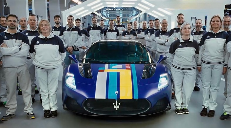 A Custom Maserati Made At The Company'S Headquarters In Modena, Italy